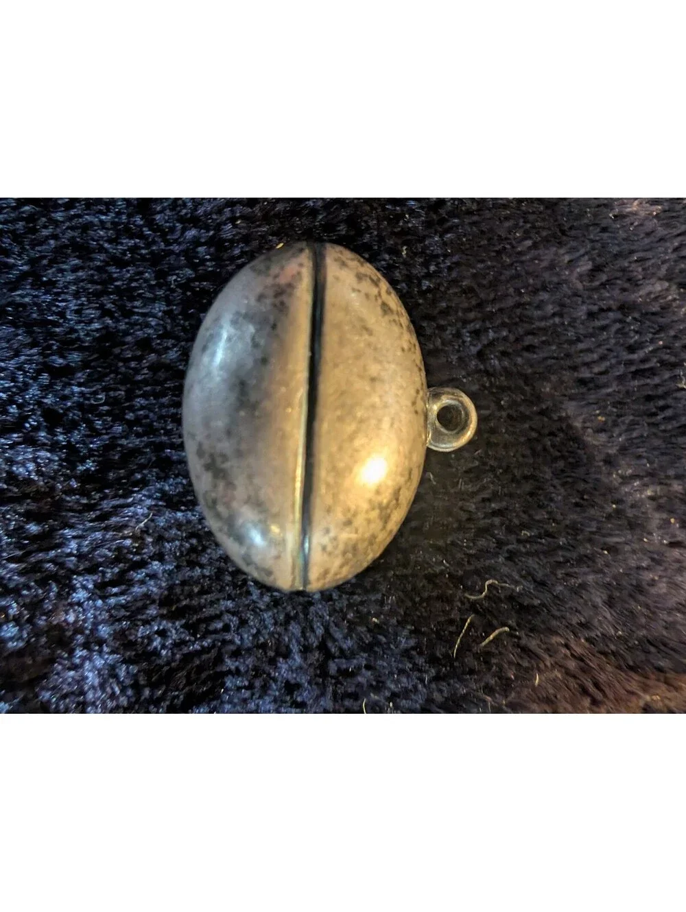 Vintage Sterling Silver Football Charm